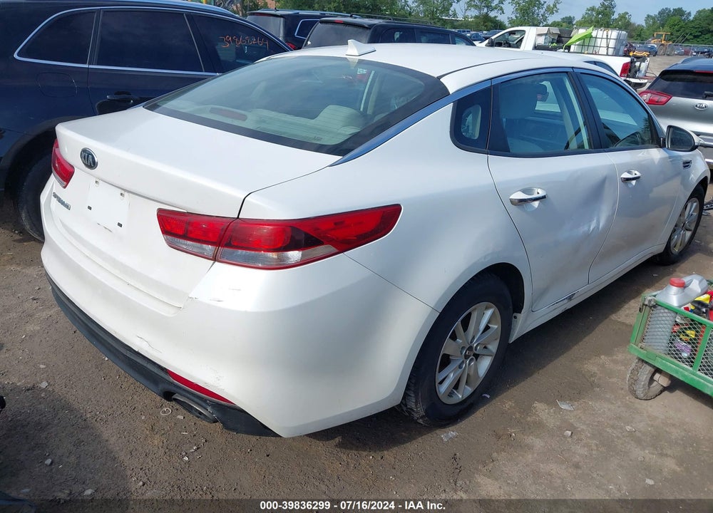 2016 KIA OPTIMA LX VIN: KNAGT4L3XG5088357