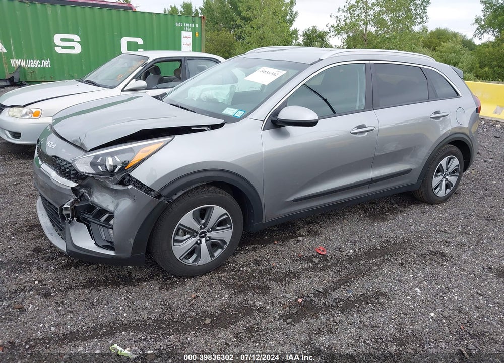 2022 KIA NIRO LX VIN: KNDCB3LC6N5537769