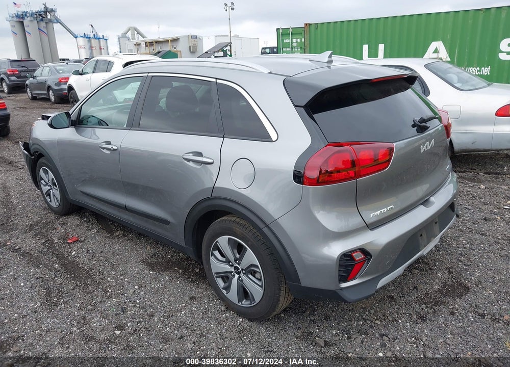2022 KIA NIRO LX VIN: KNDCB3LC6N5537769