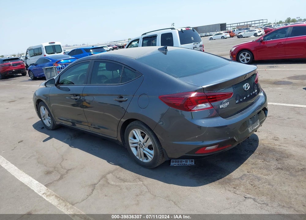 2020 HYUNDAI ELANTRA SEL VIN: 5NPD84LF7LH594708