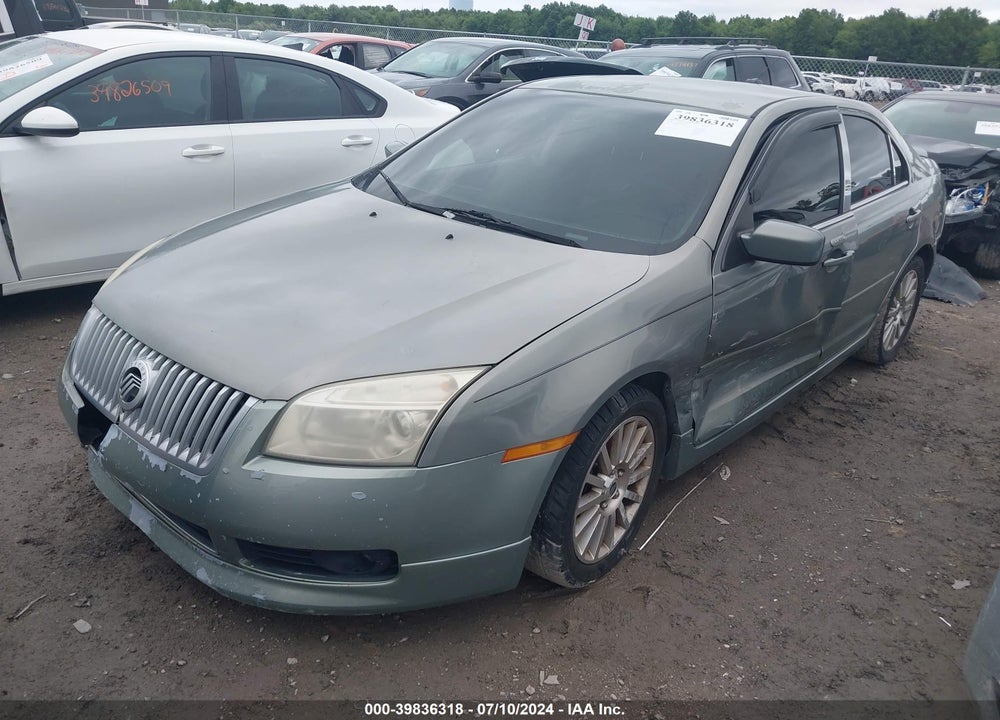 2008 MERCURY MILAN V6 PREMIER VIN: 3MEHM08118R619091