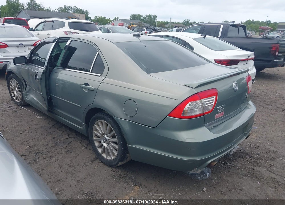 2008 MERCURY MILAN V6 PREMIER VIN: 3MEHM08118R619091