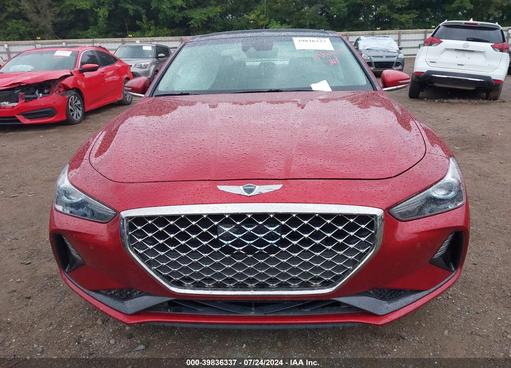2021 GENESIS G70 2.0T RWD VIN: KMTG34LA3MU072148