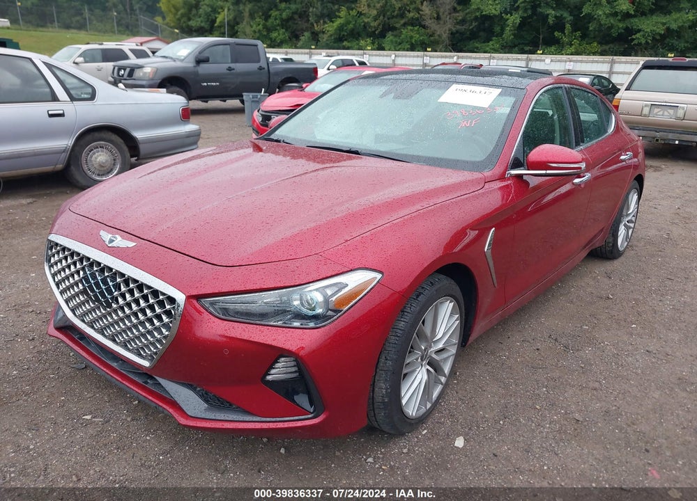 2021 GENESIS G70 2.0T RWD VIN: KMTG34LA3MU072148