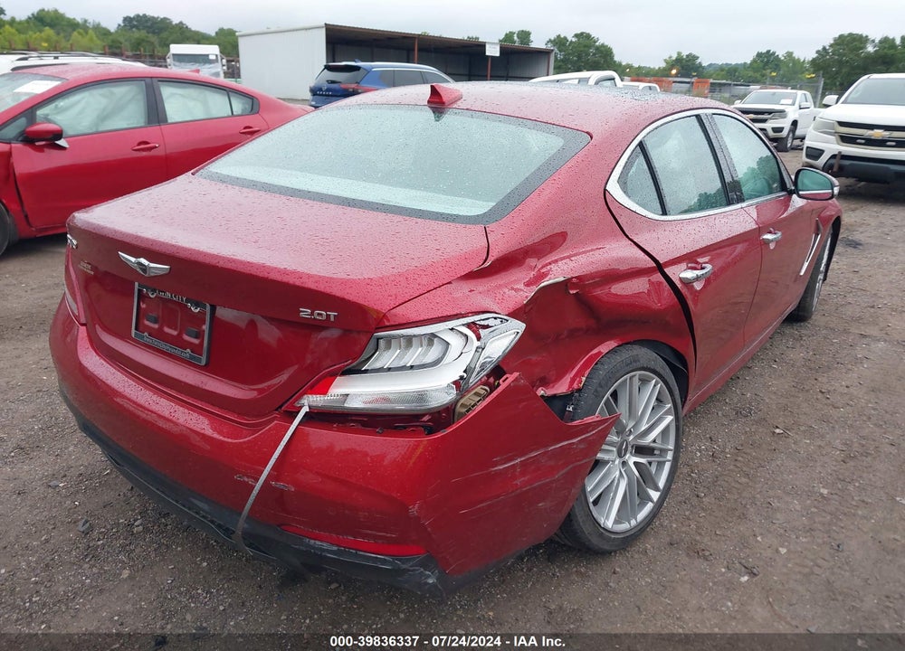 2021 GENESIS G70 2.0T RWD VIN: KMTG34LA3MU072148