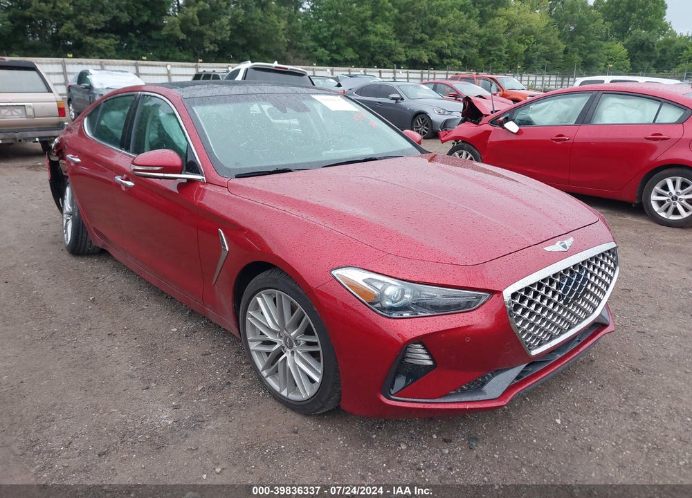 2021 GENESIS G70 2.0T RWD VIN: KMTG34LA3MU072148