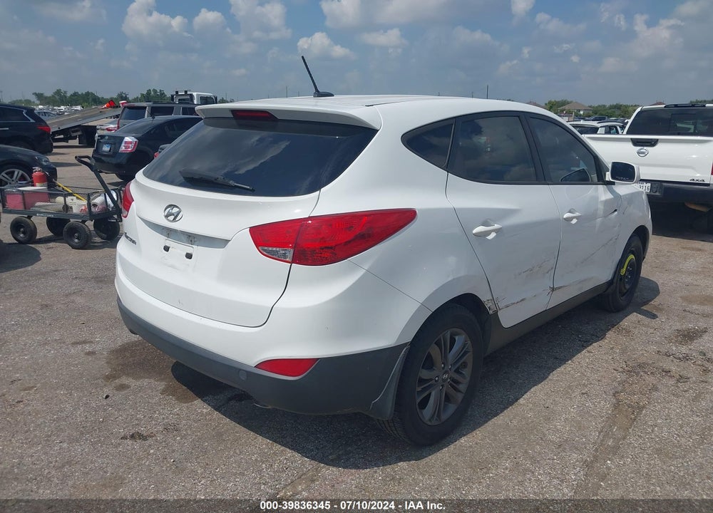 2014 HYUNDAI TUCSON GLS VIN: KM8JT3AF1EU950864