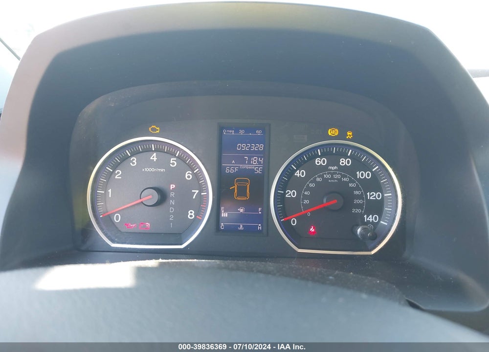 2010 HONDA CR-V EX-L VIN: JHLRE4H78AC008772
