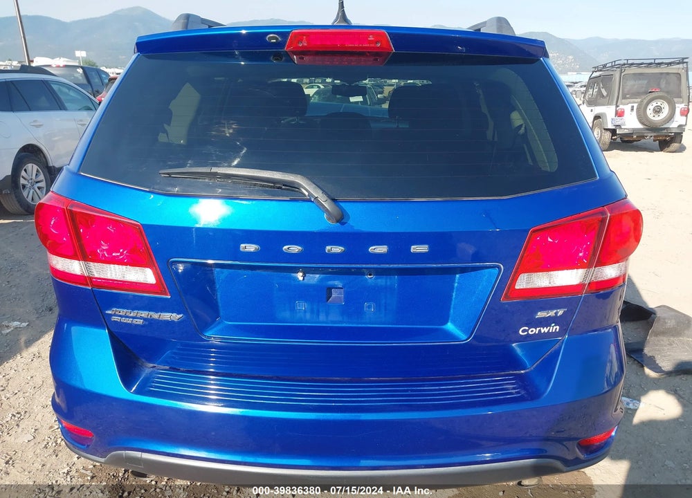 2015 DODGE JOURNEY SXT VIN: 3C4PDDBG7FT684920