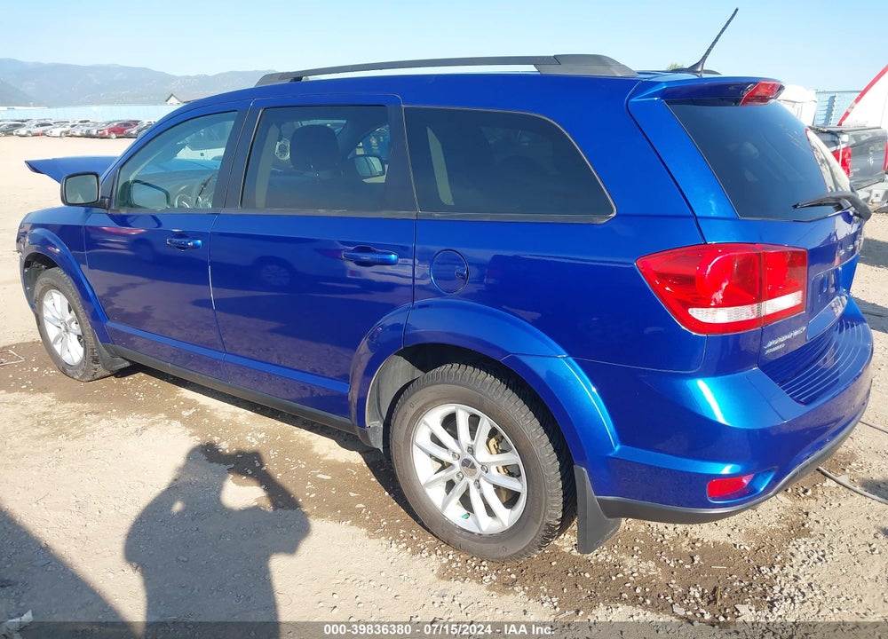 2015 DODGE JOURNEY SXT VIN: 3C4PDDBG7FT684920