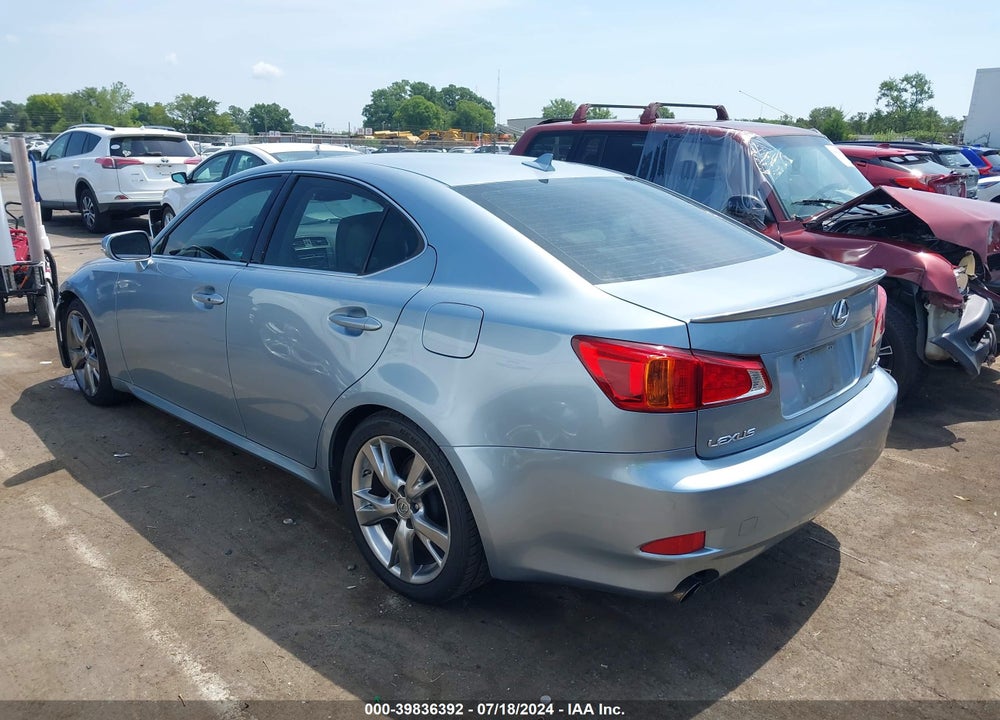 2009 LEXUS IS 250 VIN: JTHBK262795094545