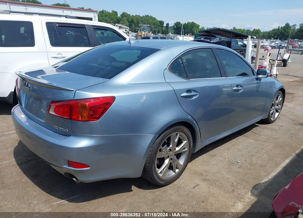 2009 LEXUS IS 250 VIN: JTHBK262795094545