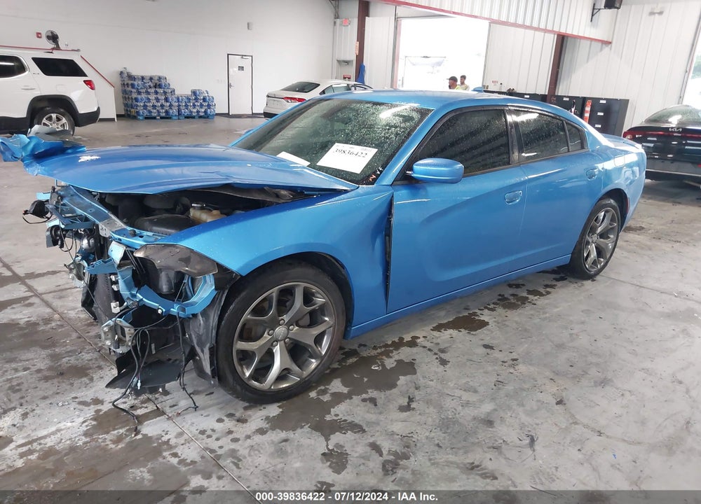 2016 DODGE CHARGER SXT VIN: 2C3CDXHG8GH139167