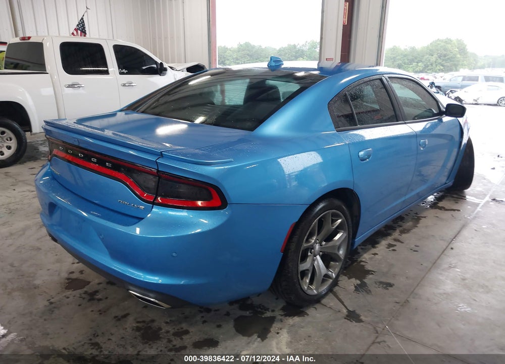 2016 DODGE CHARGER SXT VIN: 2C3CDXHG8GH139167