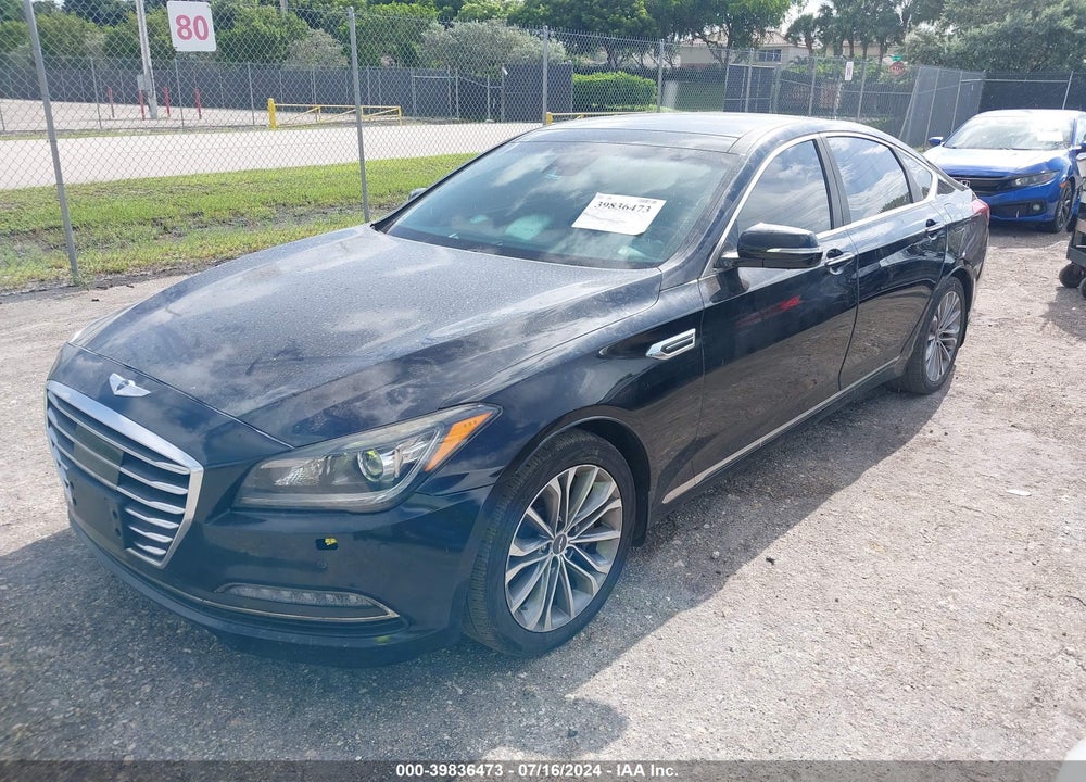 2016 HYUNDAI GENESIS 3.8 VIN: KMHGN4JE6GU132289