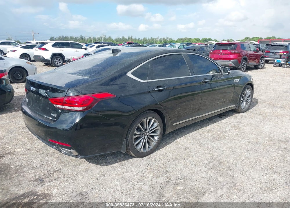 2016 HYUNDAI GENESIS 3.8 VIN: KMHGN4JE6GU132289