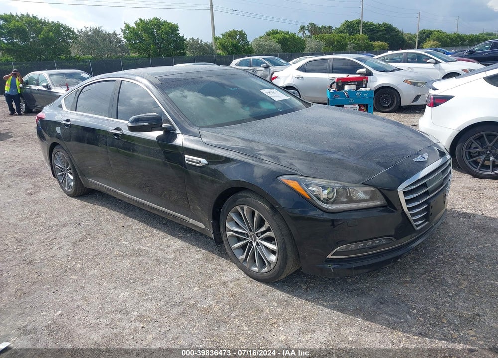 2016 HYUNDAI GENESIS 3.8 VIN: KMHGN4JE6GU132289