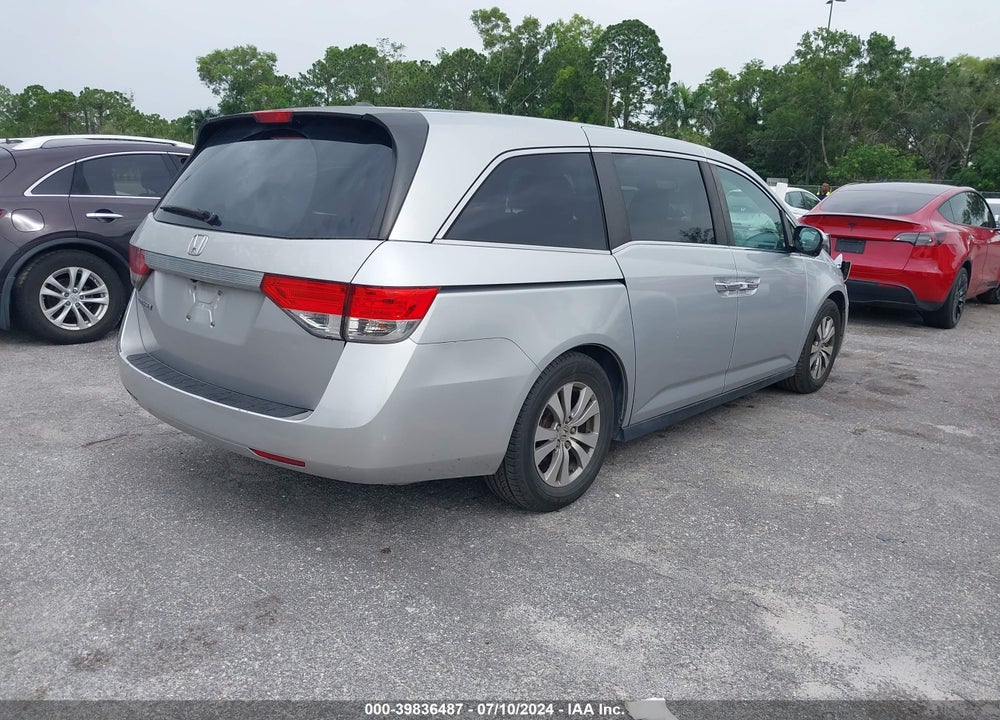 2014 HONDA ODYSSEY EX-L VIN: 5FNRL5H6XEB077245