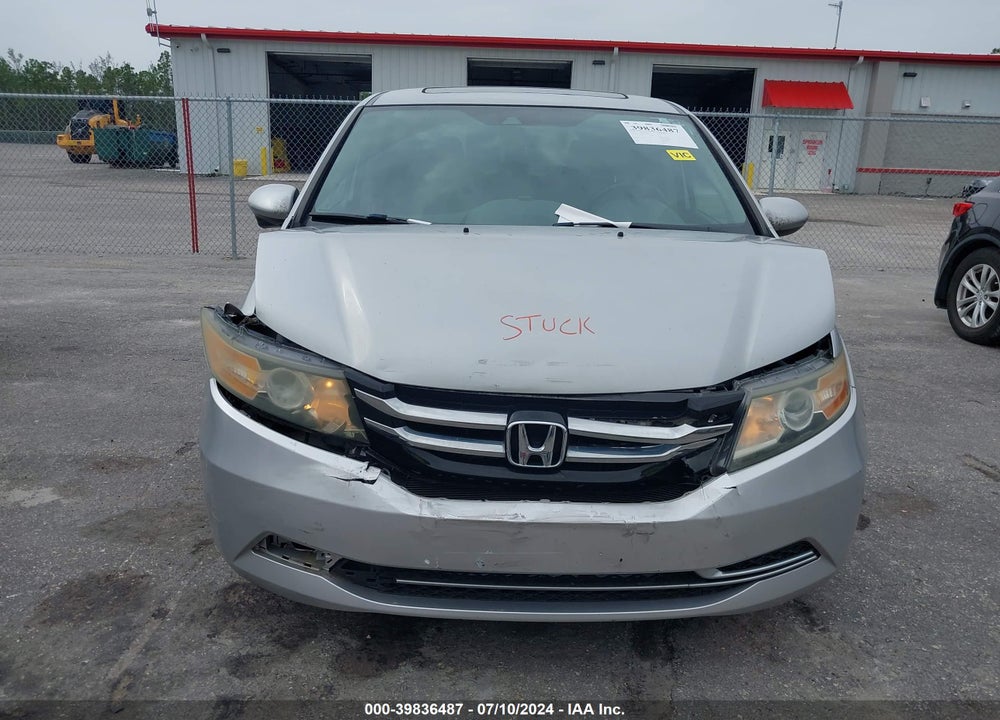2014 HONDA ODYSSEY EX-L VIN: 5FNRL5H6XEB077245