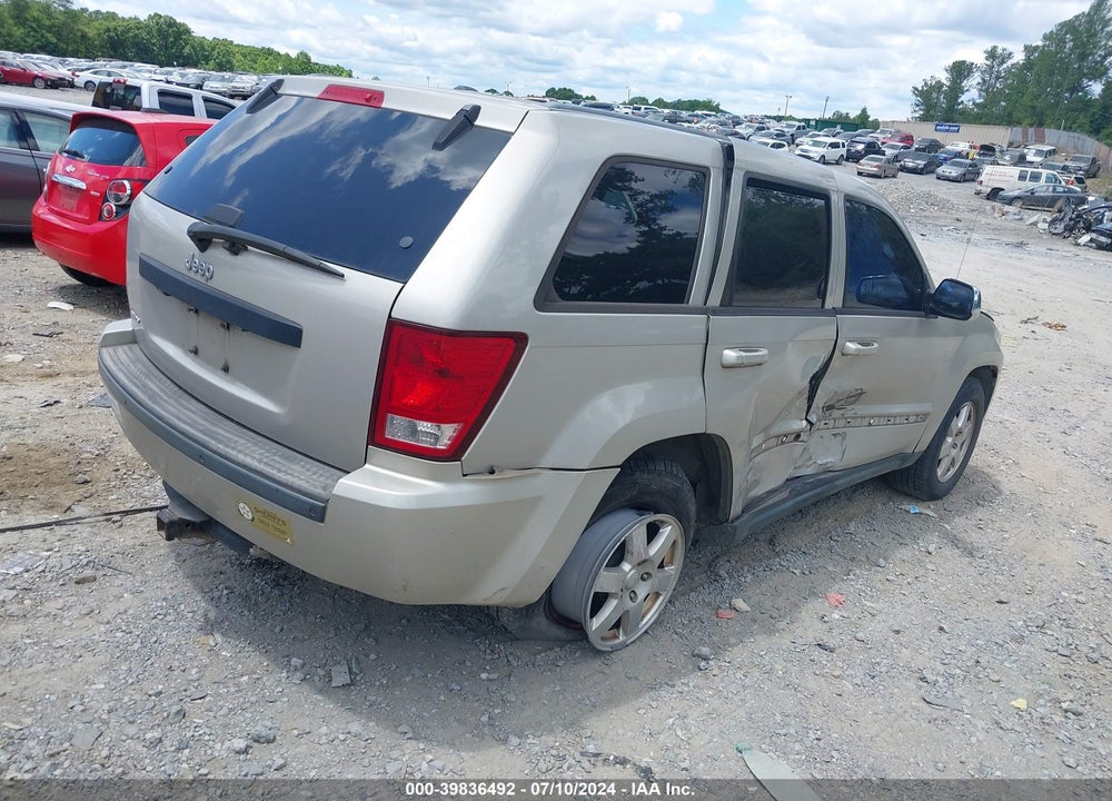 2008 JEEP GRAND CHEROKEE LAREDO VIN: 1J8GS48K18C126070