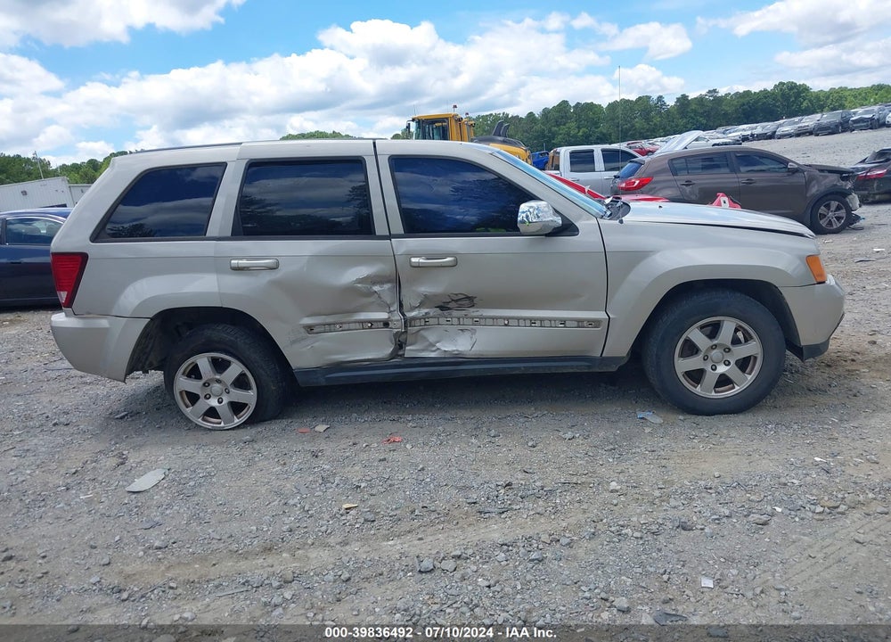 2008 JEEP GRAND CHEROKEE LAREDO VIN: 1J8GS48K18C126070