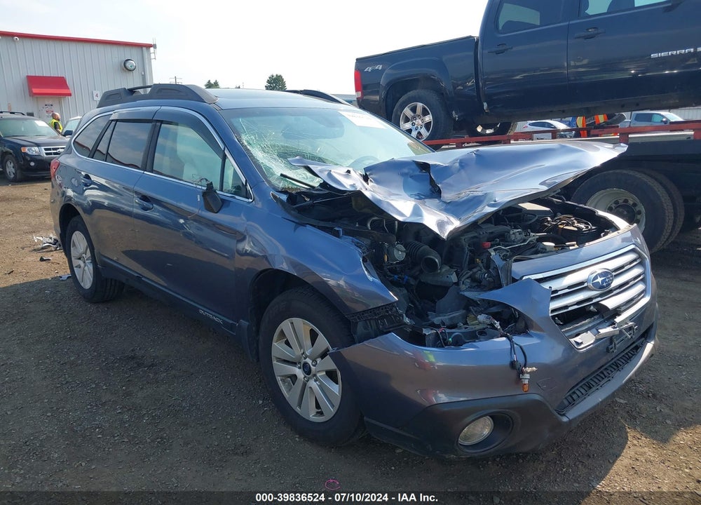 2017 SUBARU OUTBACK 2.5I PREMIUM VIN: 4S4BSAHC4H3337140