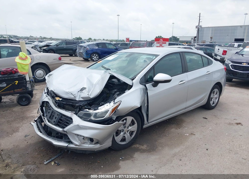 2017 CHEVROLET CRUZE LS AUTO VIN: 1G1BC5SMXH7214096
