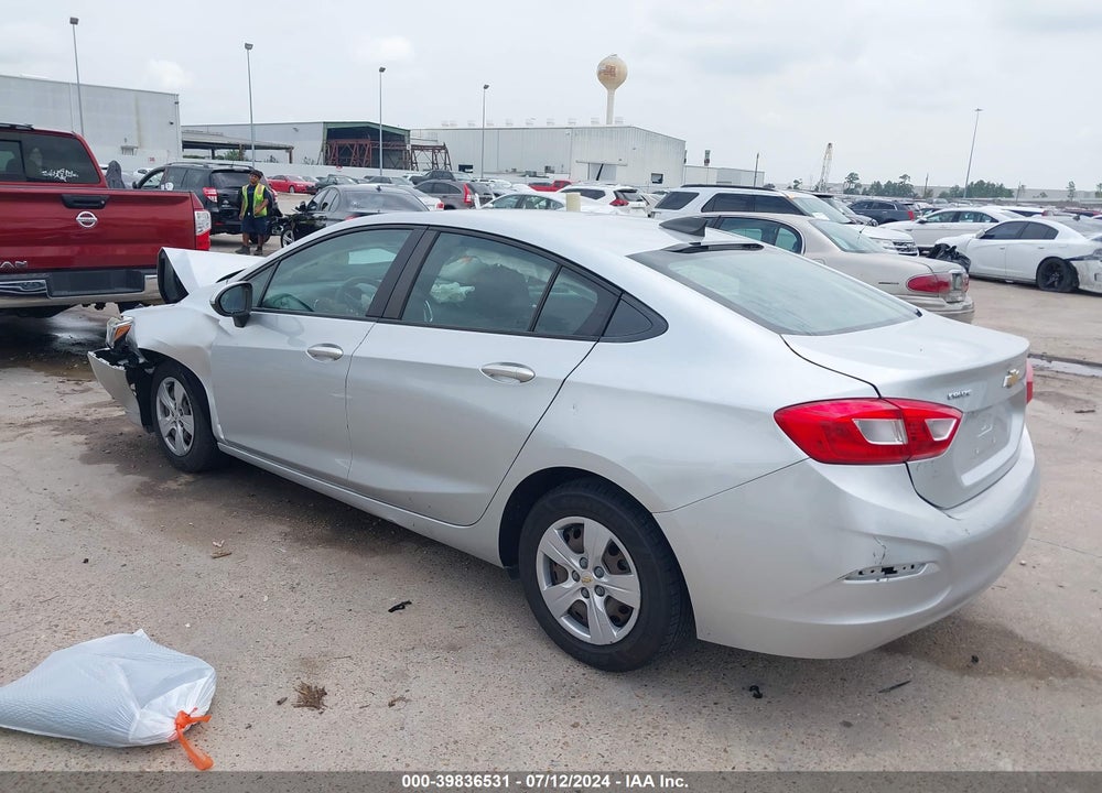 2017 CHEVROLET CRUZE LS AUTO VIN: 1G1BC5SMXH7214096
