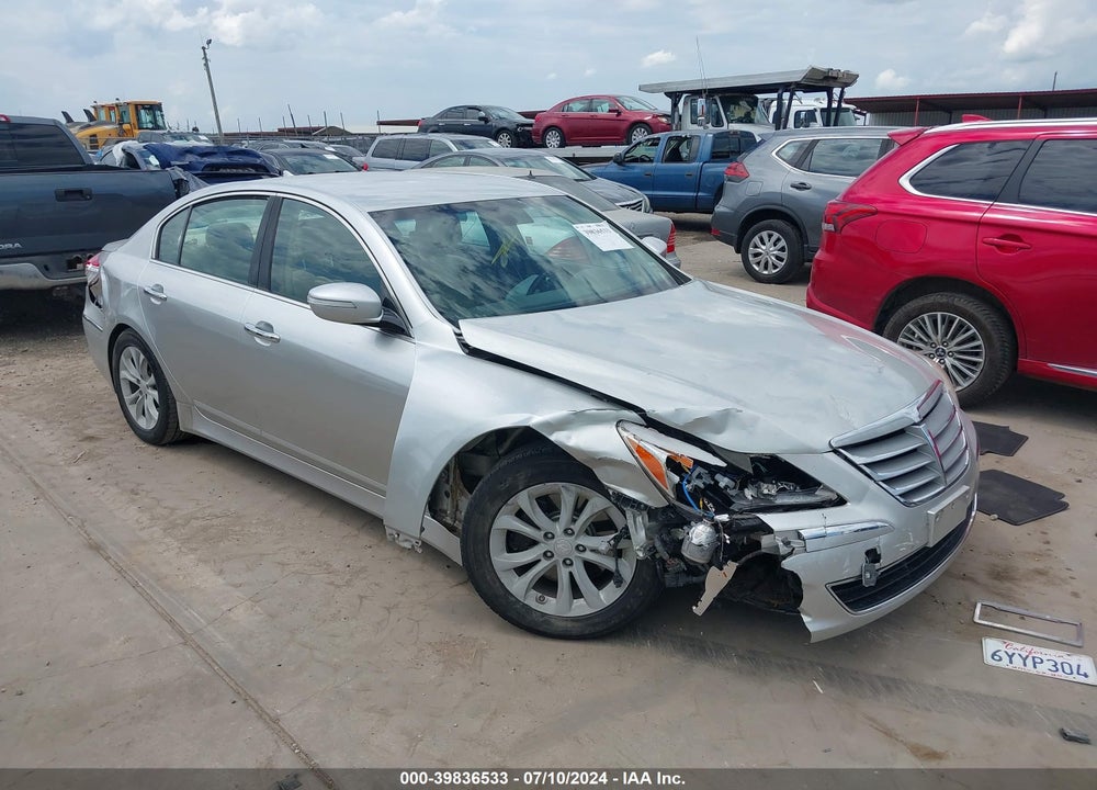 2012 HYUNDAI GENESIS 3.8 VIN: KMHGC4DD6CU176957