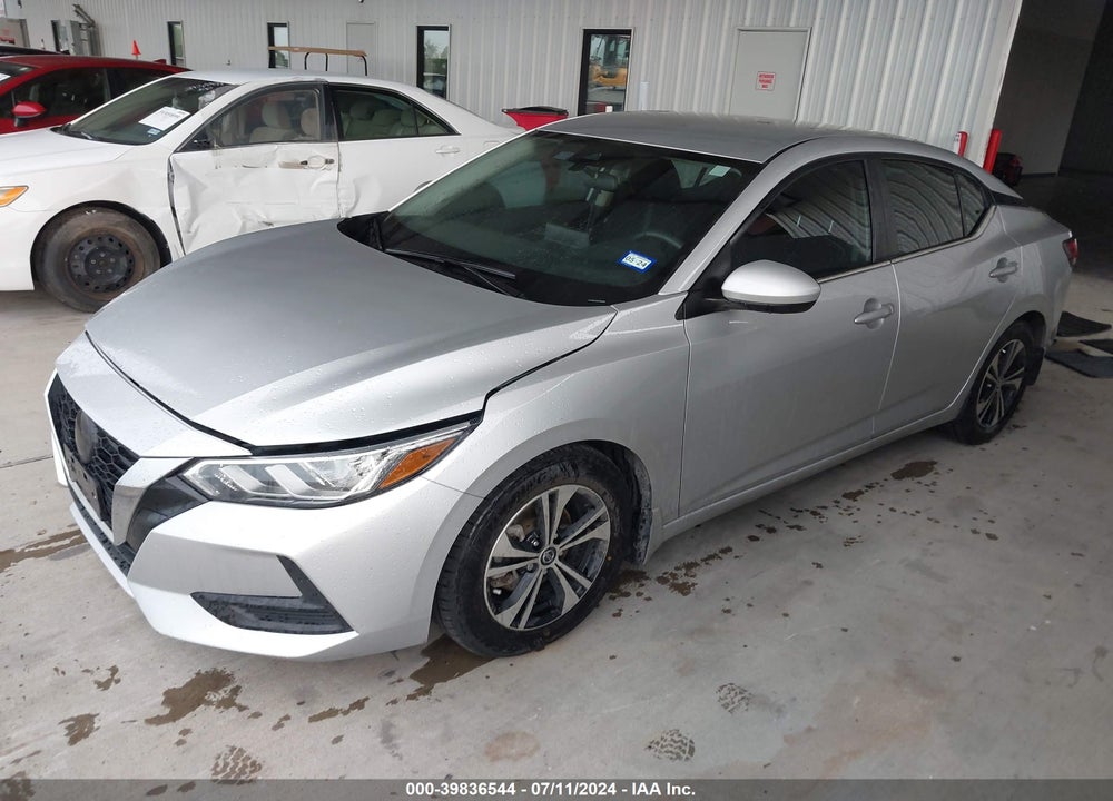 2022 NISSAN SENTRA SV XTRONIC CVT VIN: 3N1AB8CV5NY269339