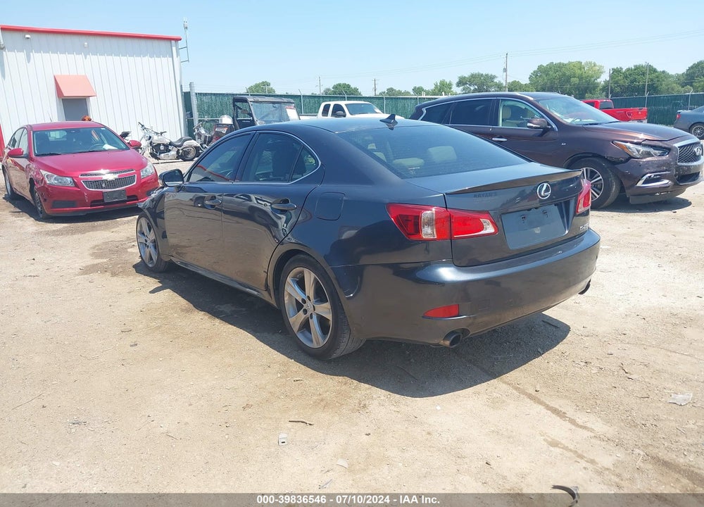 2011 LEXUS IS 250 VIN: JTHBF5C24B5156001