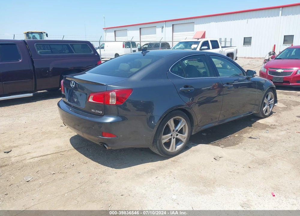 2011 LEXUS IS 250 VIN: JTHBF5C24B5156001
