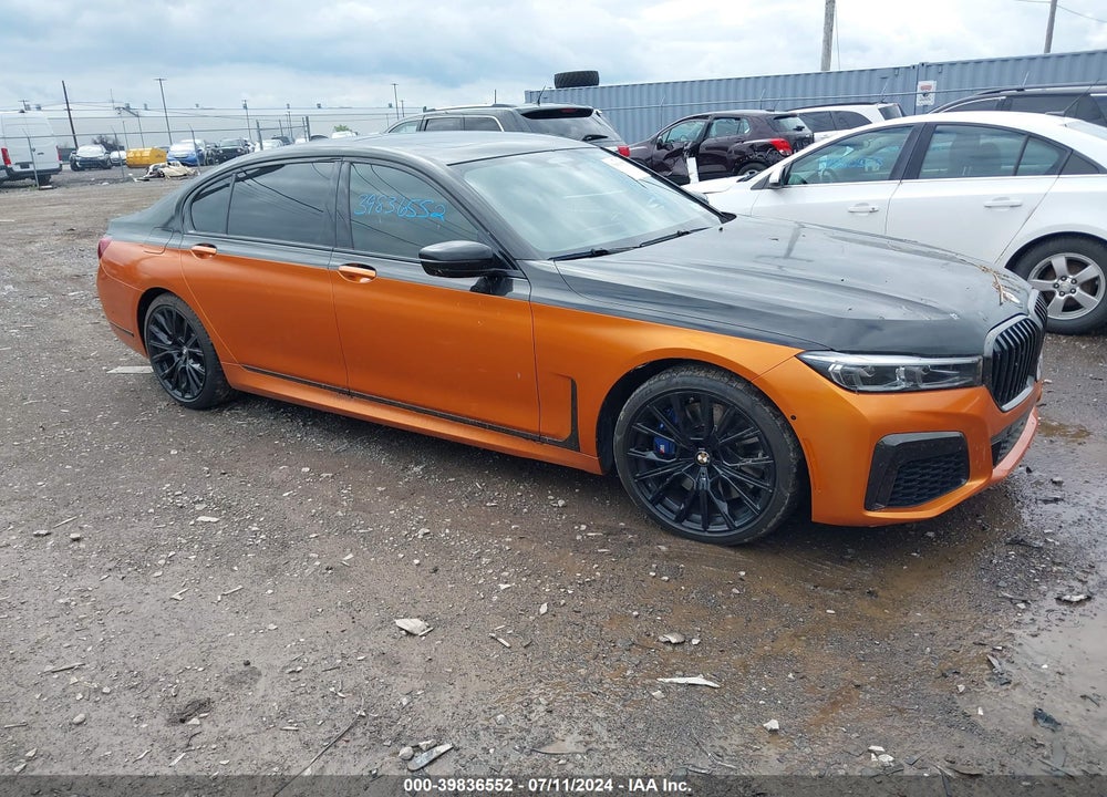 2022 BMW 750 I XDRIVE VIN: WBA7U2C01NCK87247