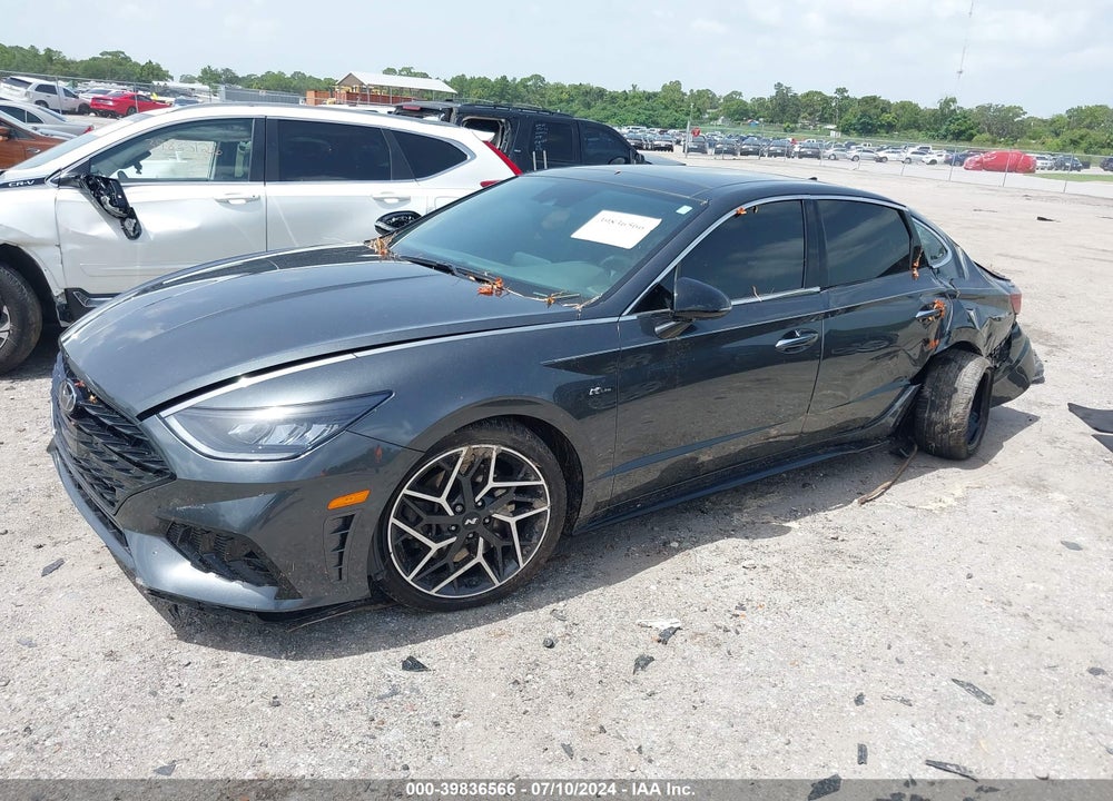 2022 HYUNDAI SONATA N LINE VIN: KMHL14JC0NA233464