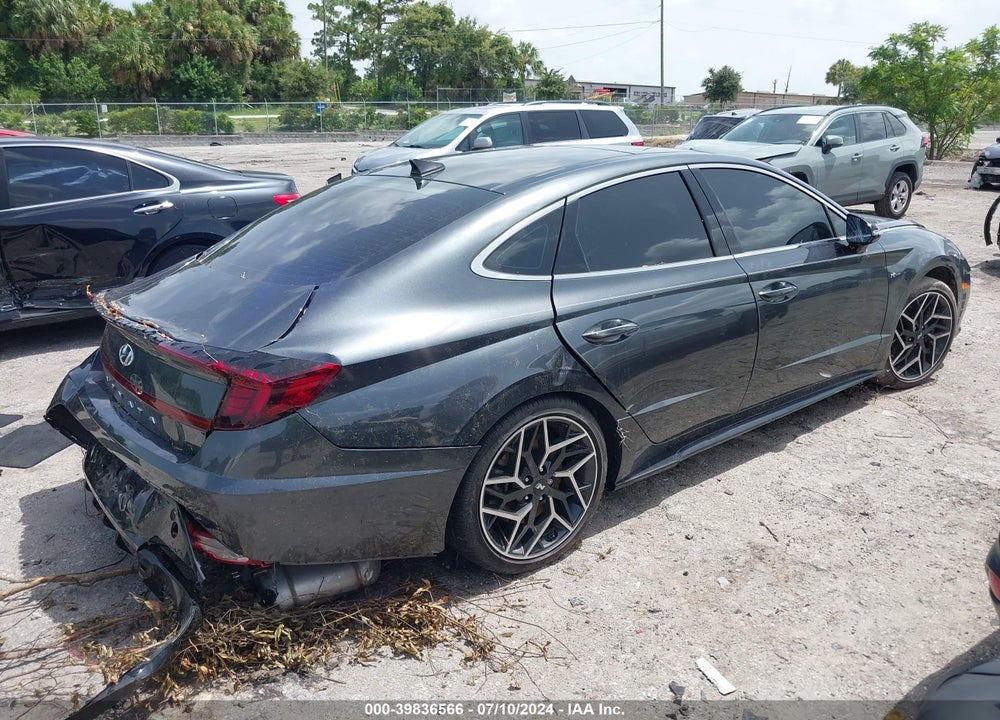 2022 HYUNDAI SONATA N LINE VIN: KMHL14JC0NA233464
