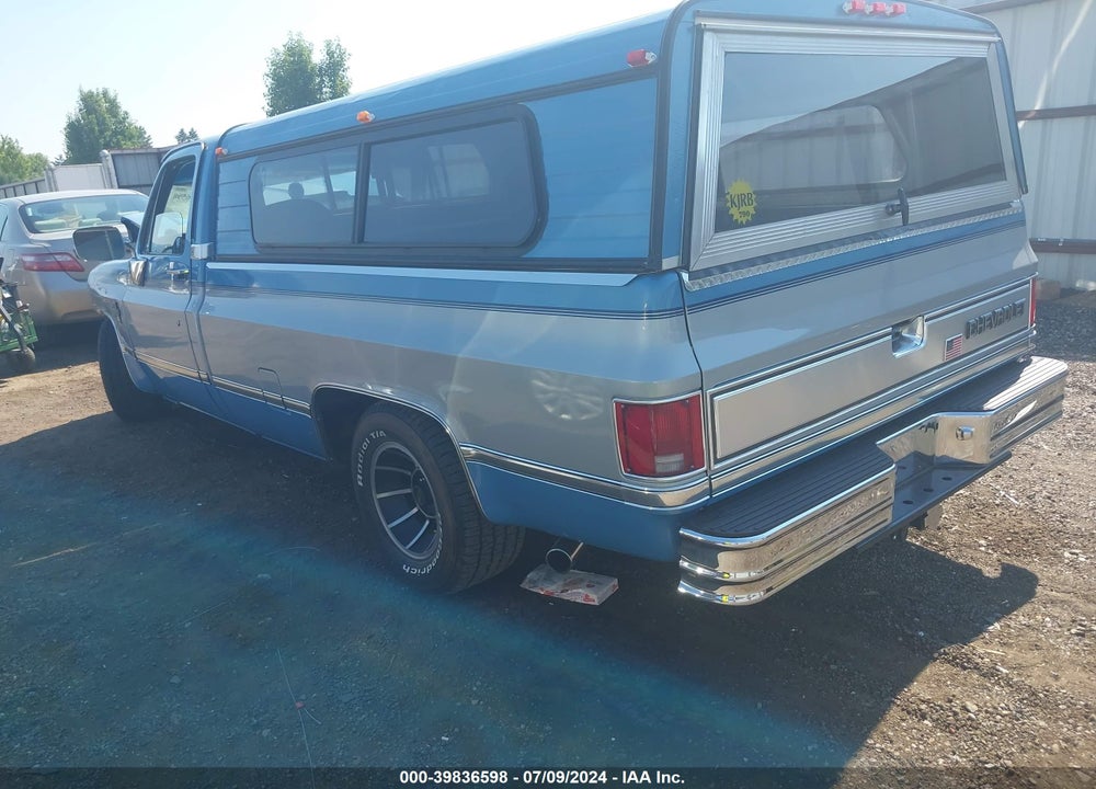 1984 CHEVROLET C10 VIN: 1GCDC14H9EJ172026