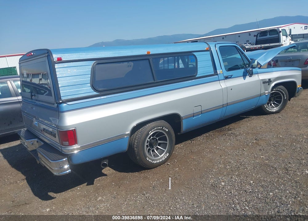 1984 CHEVROLET C10 VIN: 1GCDC14H9EJ172026