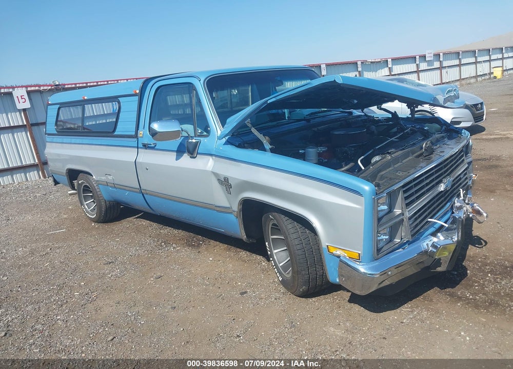 1984 CHEVROLET C10 VIN: 1GCDC14H9EJ172026