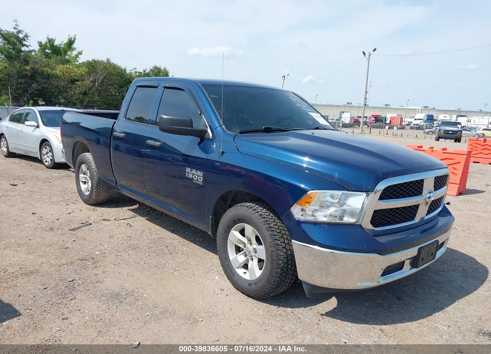 2022 RAM 1500 CLASSIC TRADESMAN QUAD CAB 4X2 6'4 BOX VIN: 1C6RR6FG8NS154530
