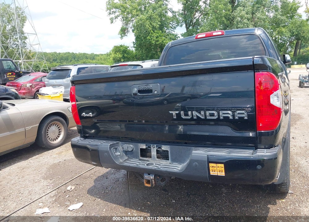 2016 TOYOTA TUNDRA PLATINUM 5.7L V8 VIN: 5TFAW5F17GX511108