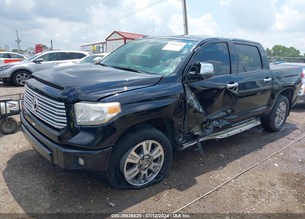 2016 TOYOTA TUNDRA PLATINUM 5.7L V8 VIN: 5TFAW5F17GX511108