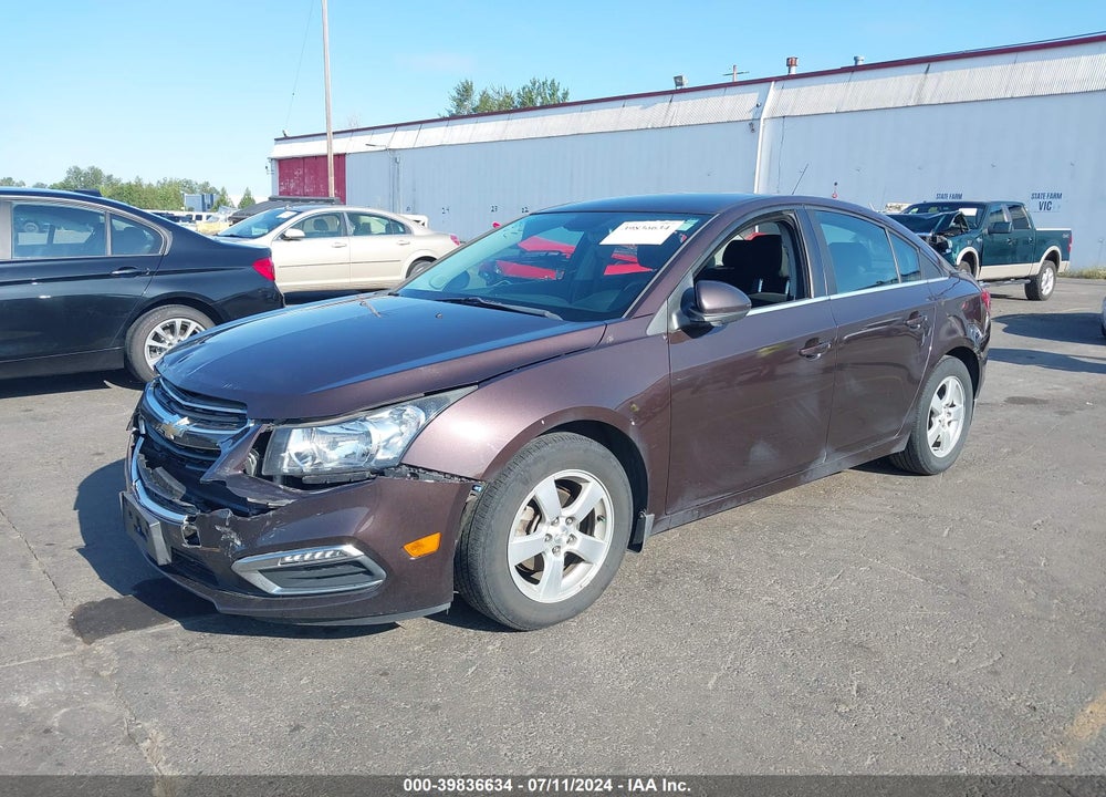 2015 CHEVROLET CRUZE 1LT AUTO VIN: 1G1PC5SB7F7251558