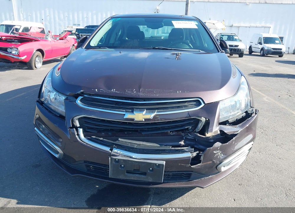 2015 CHEVROLET CRUZE 1LT AUTO VIN: 1G1PC5SB7F7251558