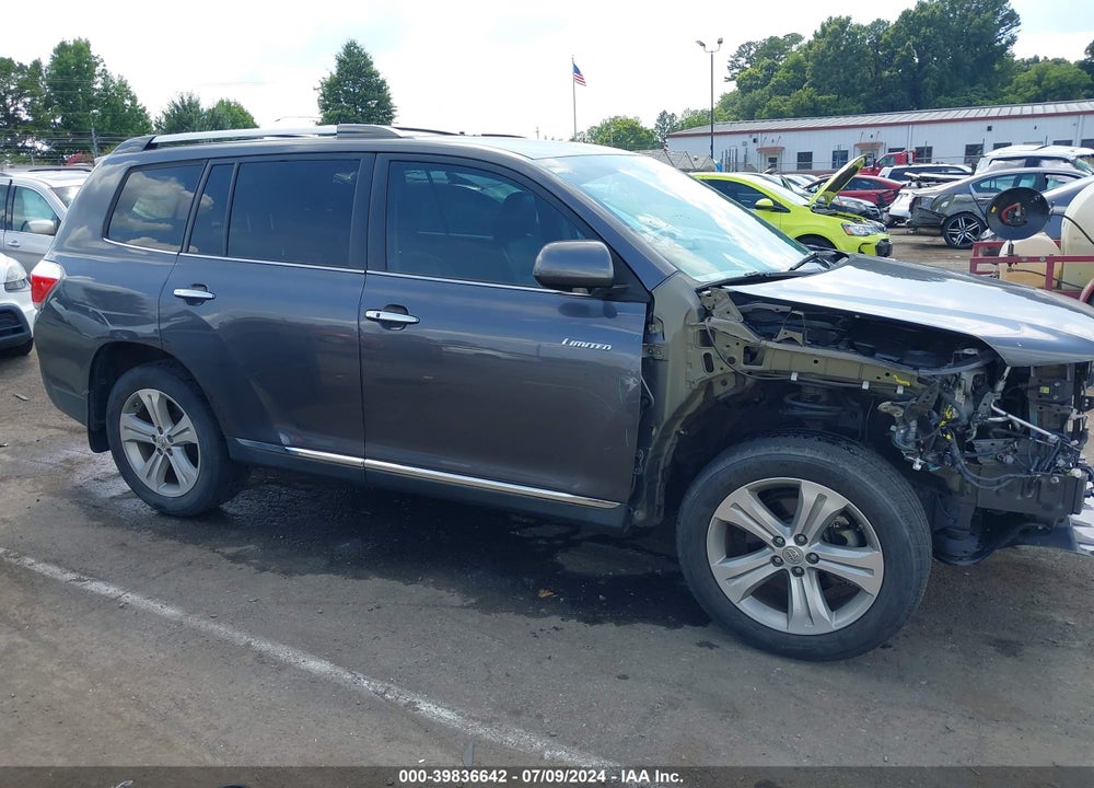2013 TOYOTA HIGHLANDER LIMITED V6 VIN: 5TDDK3EH2DS217466