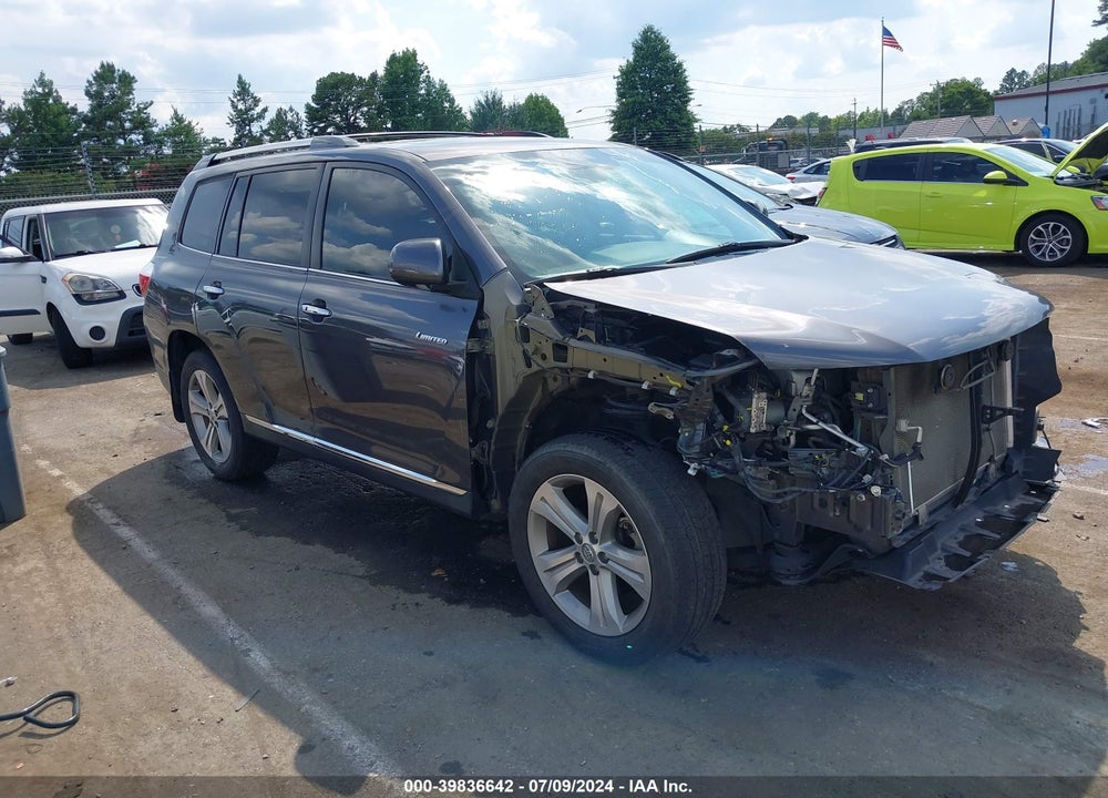 2013 TOYOTA HIGHLANDER LIMITED V6 VIN: 5TDDK3EH2DS217466