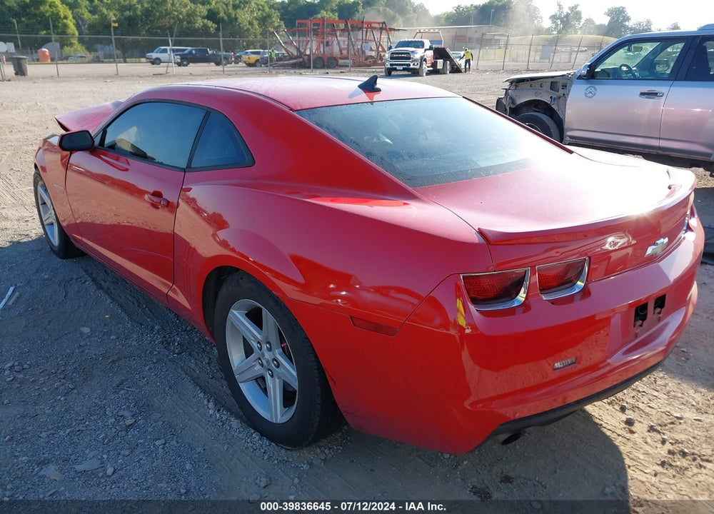 2012 CHEVROLET CAMARO 1LT VIN: 2G1FB1E34C9197190