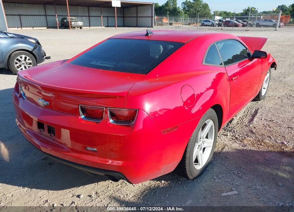 2012 CHEVROLET CAMARO 1LT VIN: 2G1FB1E34C9197190