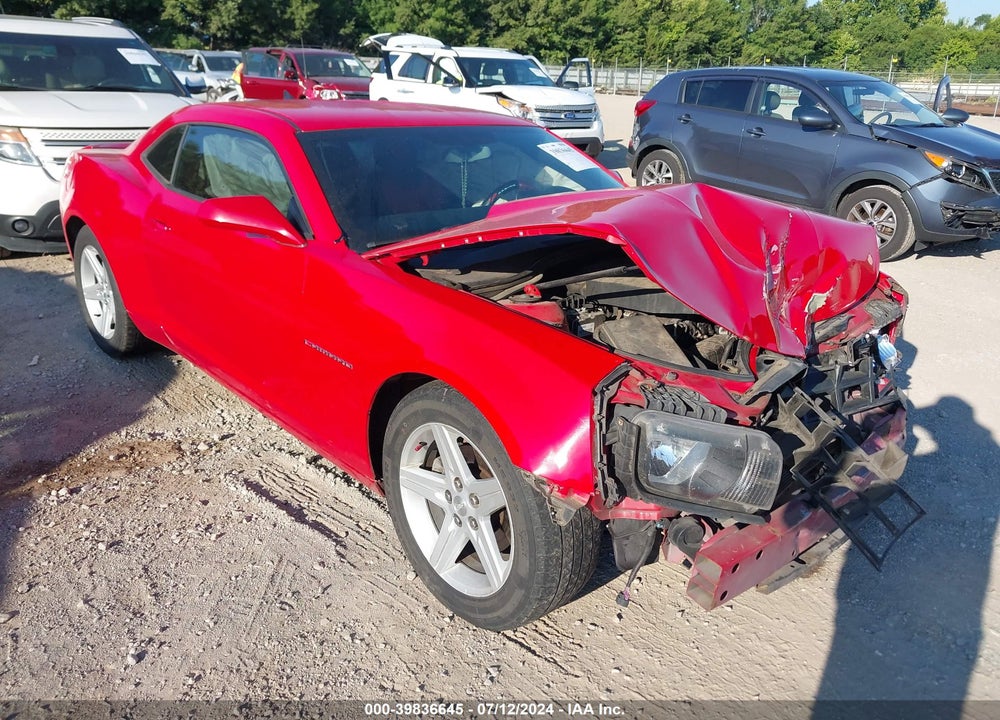 2012 CHEVROLET CAMARO 1LT VIN: 2G1FB1E34C9197190