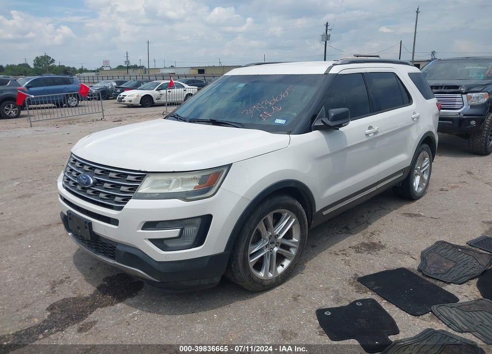 2016 FORD EXPLORER XLT VIN: 1FM5K7D81GGC86060