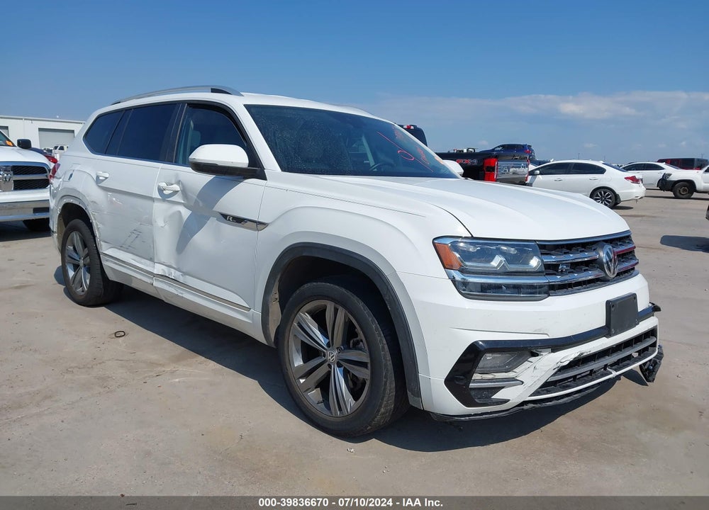 2019 VOLKSWAGEN ATLAS 3.6L V6 SE W/TECHNOLOGY R-LINE VIN: 1V2YR2CA2KC613598